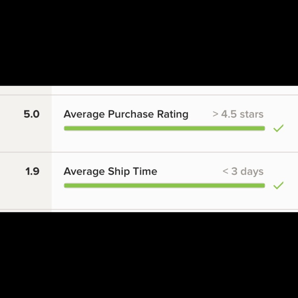 5 ⭐️⭐️⭐️⭐️⭐️ STAR SELLER!